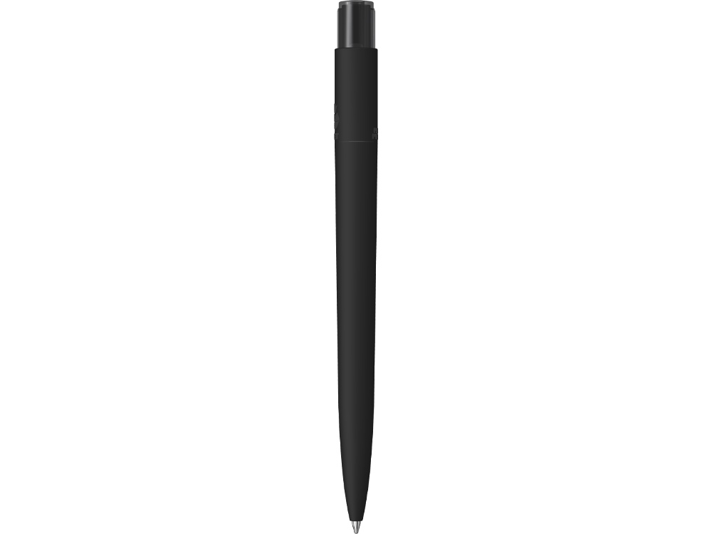 Шариковая ручка "RECYCLED PET PEN PRO K transparent GUM" soft-touch, черный-2
