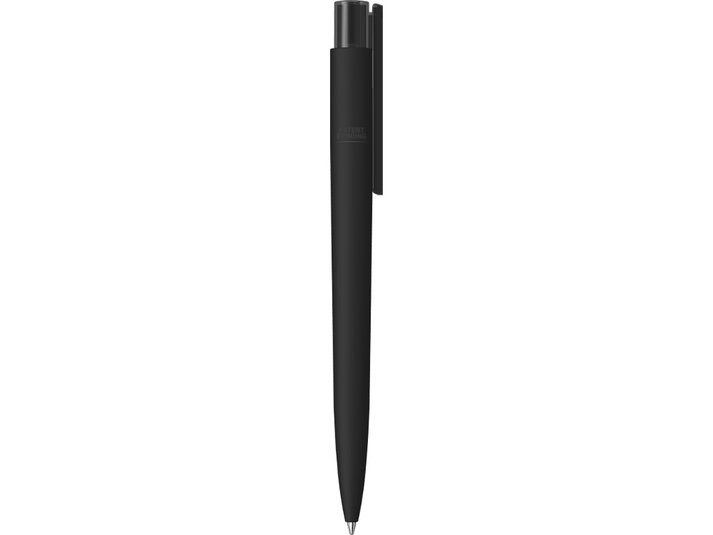 Шариковая ручка "RECYCLED PET PEN PRO K transparent GUM" soft-touch, черный-3