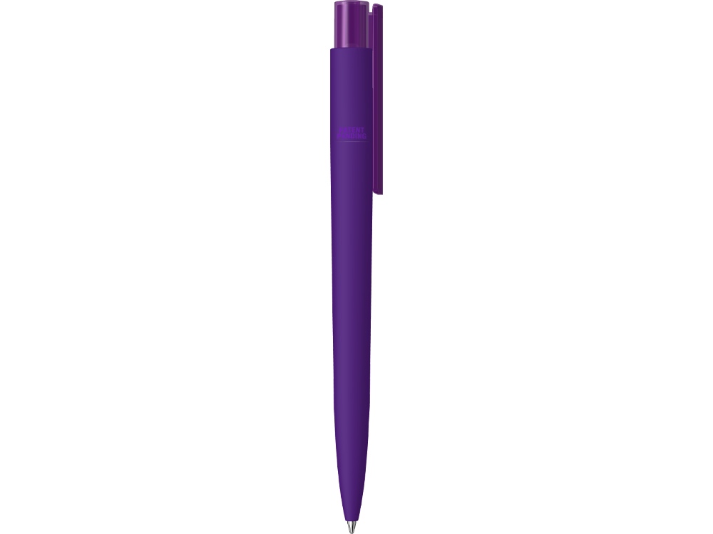 Шариковая ручка "RECYCLED PET PEN PRO K transparent GUM" soft-touch, фиолетовый-1