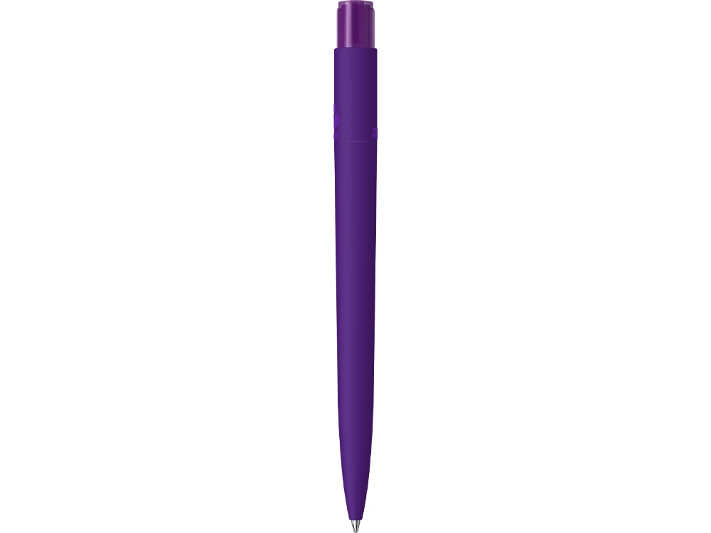 Шариковая ручка "RECYCLED PET PEN PRO K transparent GUM" soft-touch, фиолетовый-3