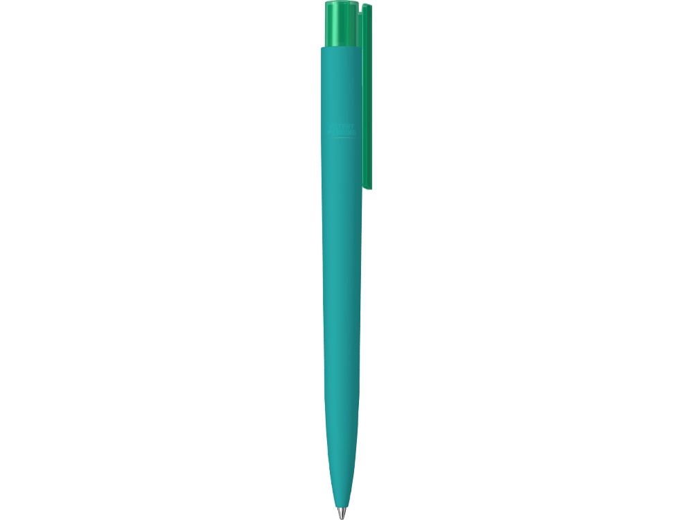 Шариковая ручка "RECYCLED PET PEN PRO K transparent GUM" soft-touch, бирюзовый-2