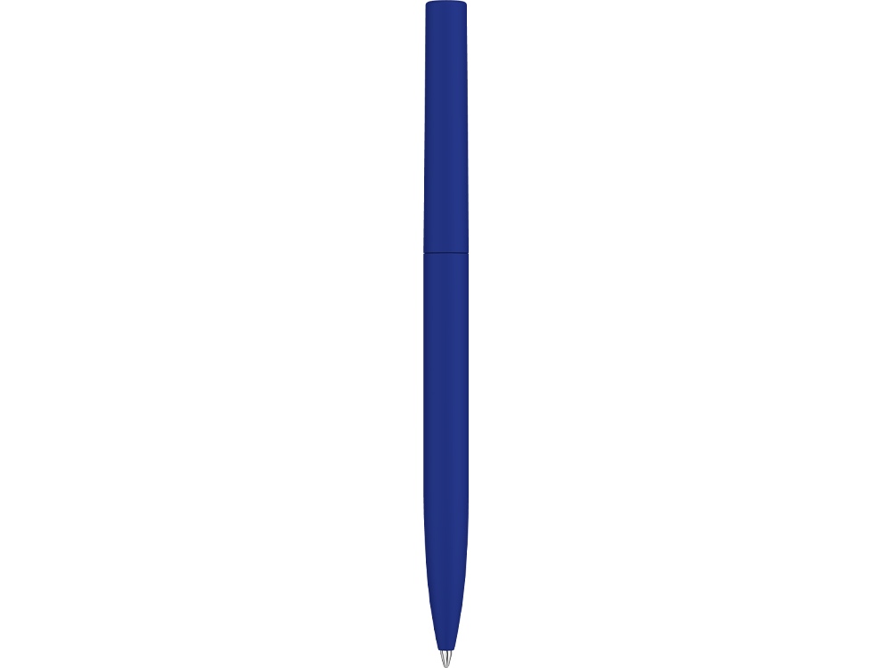 Шариковая ручка  "Bright F Gum" soft-touch, синий-2