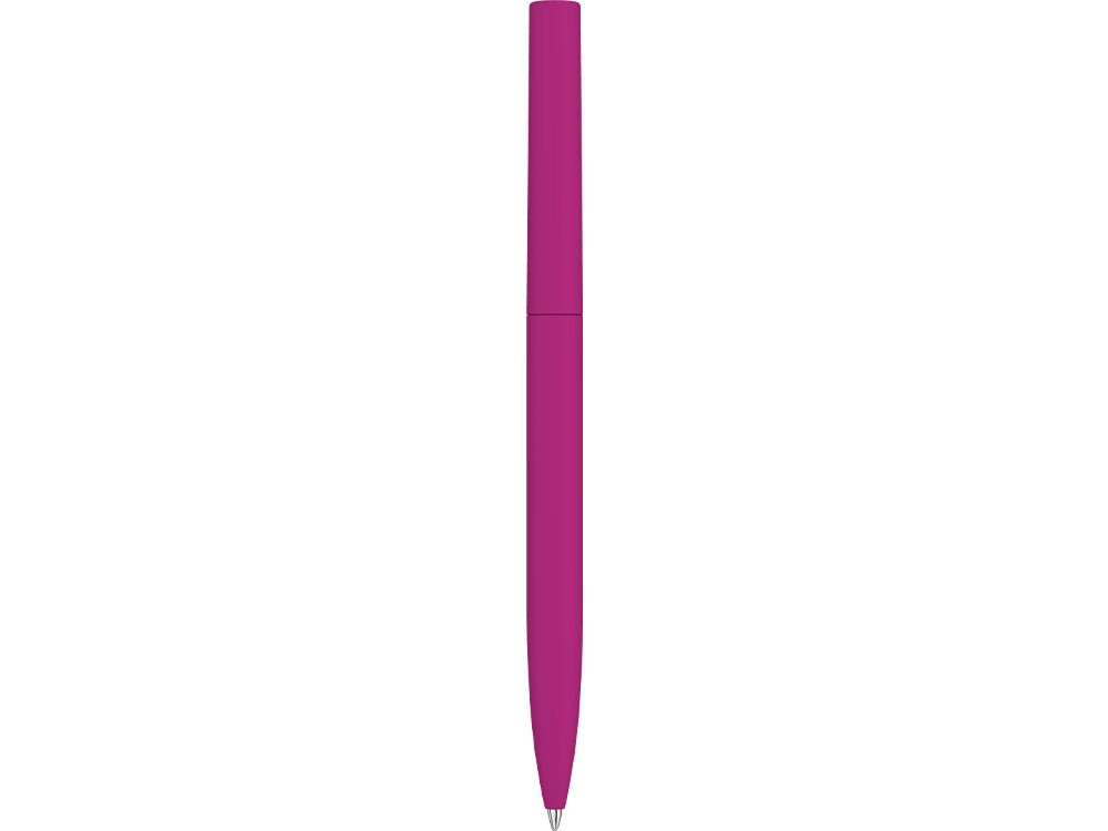 Шариковая ручка  "Bright F Gum" soft-touch, розовый-2