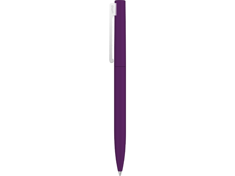 Шариковая ручка  "Bright F Gum" soft-touch, фиолетовый-3