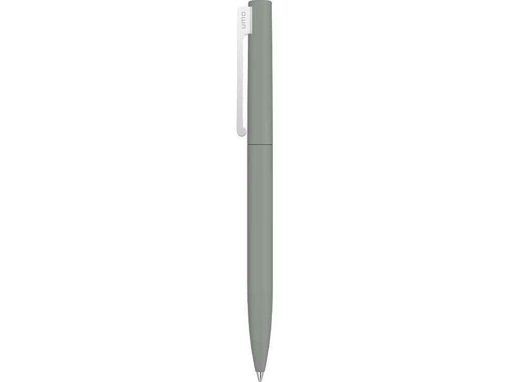 Шариковая ручка  "Bright F Gum" soft-touch, серый-1