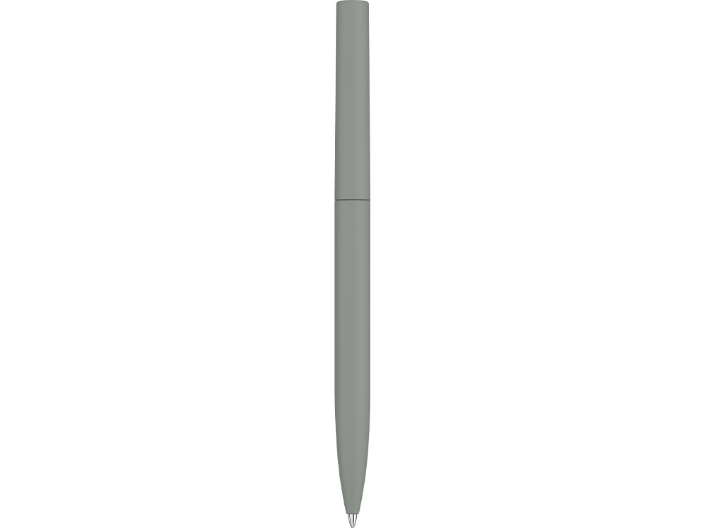 Шариковая ручка  "Bright F Gum" soft-touch, серый-2