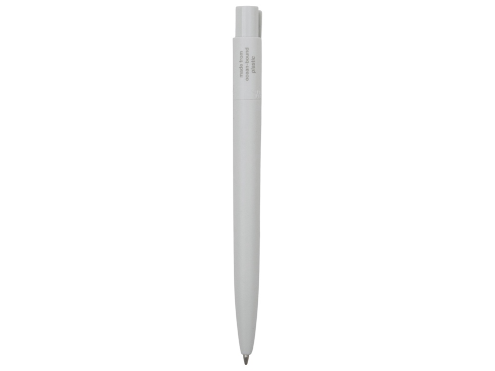 Ручка шариковая "Recycled Pet Pen Pro Ocean" из океанского пластика, белая-3