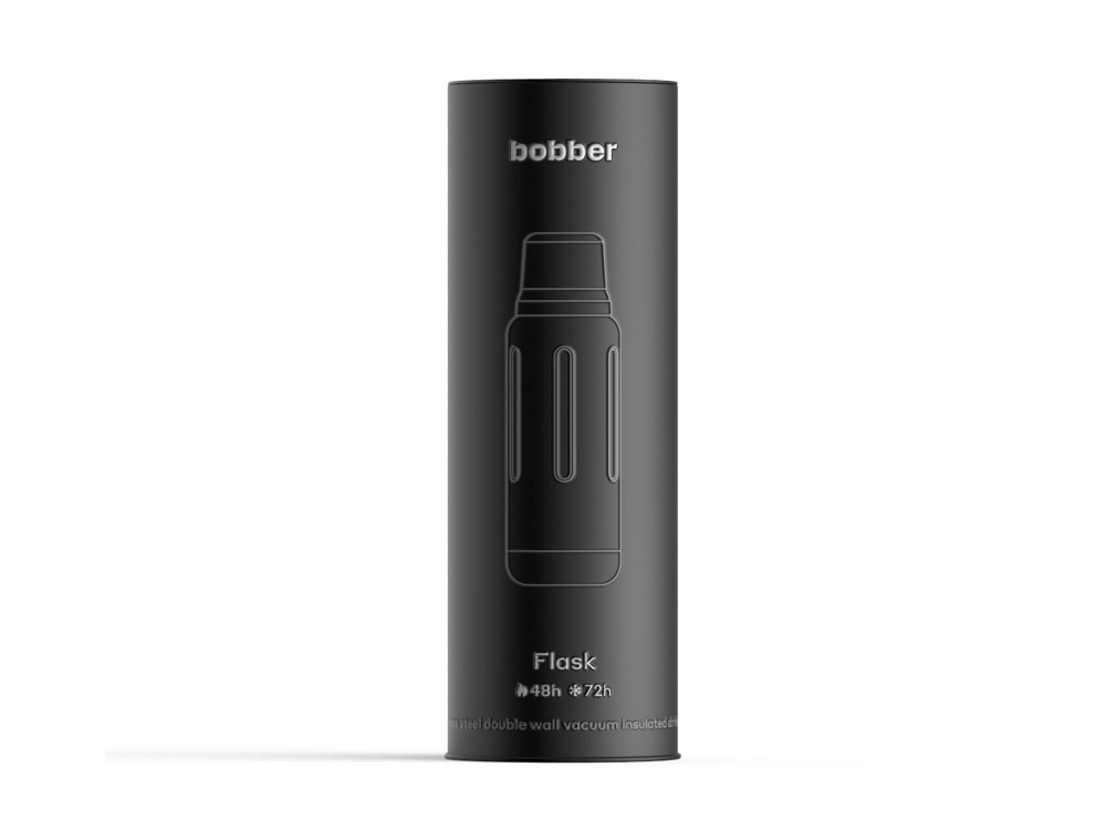 Термос для напитков, вакуумный, бытовой, тм "bobber". Объем 1 литр. Артикул Flask-1000 Glossy-4