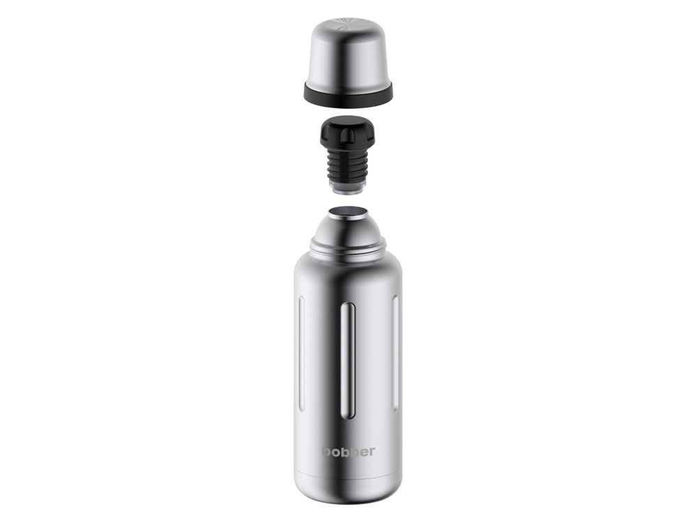 Термос для напитков, вакуумный, бытовой, тм "bobber". Объем 1 литр. Артикул Flask-1000 Matte-2