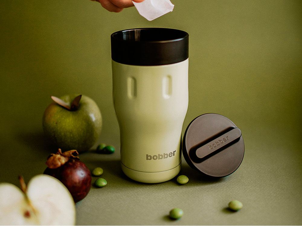 Термос питьевой, вакуумный, бытовой, тм "bobber". Объем 0,35 литра. Артикул Tumbler-350 Mint Cooler-5