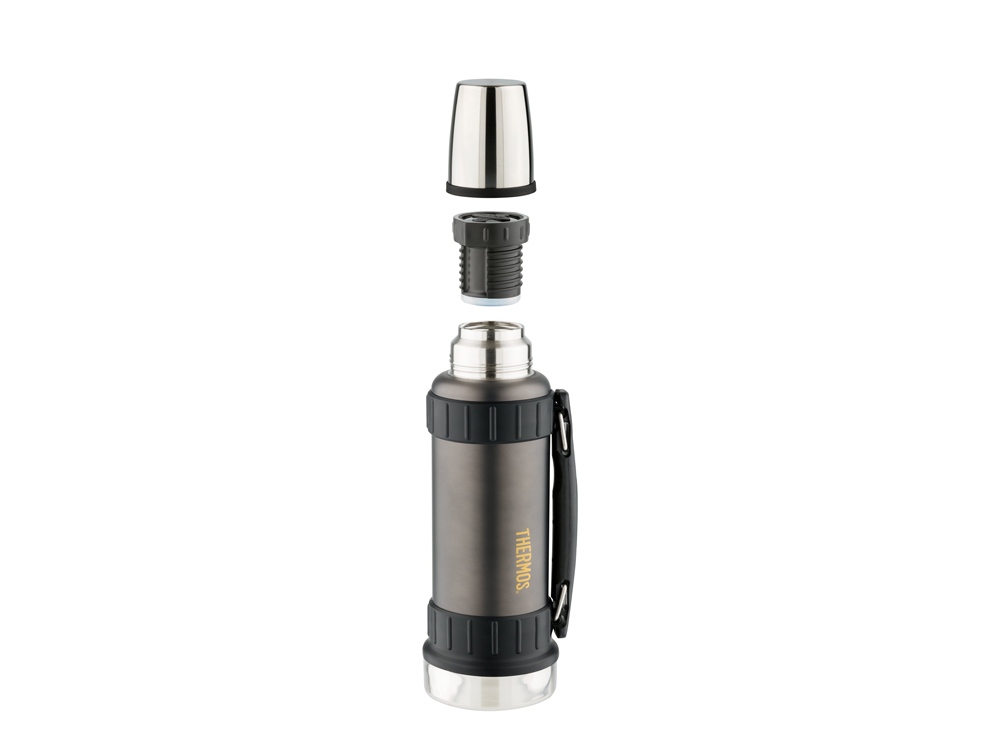 Термос из нерж. стали тм THERMOS 2520 Stainless Steel Vacuum Flask 1.2L, серый-2