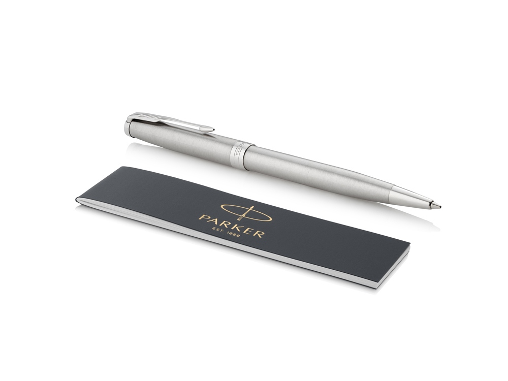 Ручка шариковая «Parker Sonnet Core Stainless Steel CT», серебристый-2