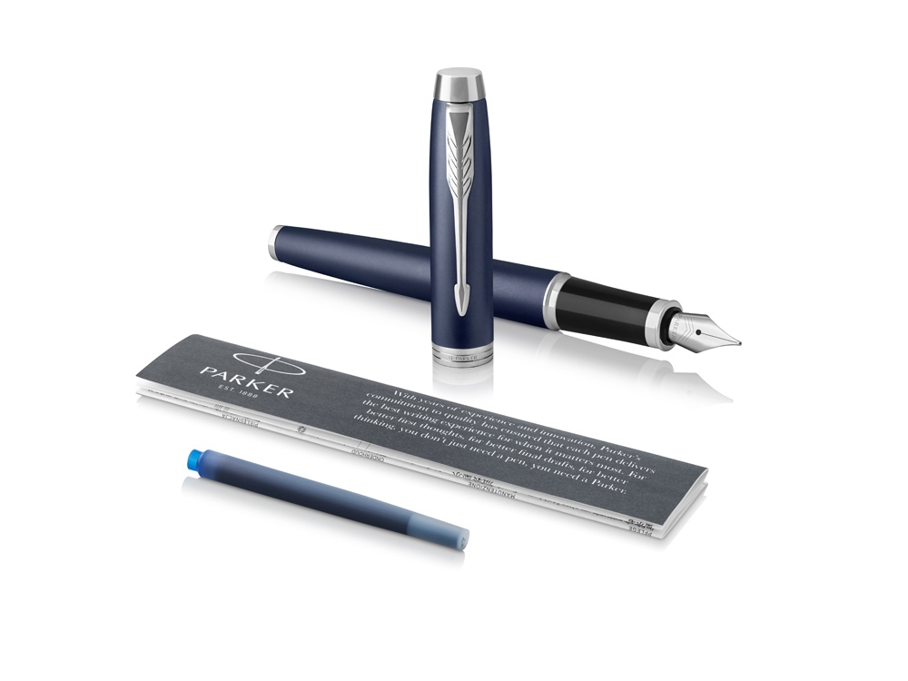 Ручка перьевая «Parker IM Core Blue CT», темно-синий-2