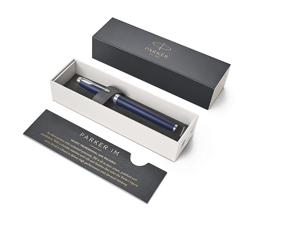 Ручка перьевая «Parker IM Core Blue CT», темно-синий-3