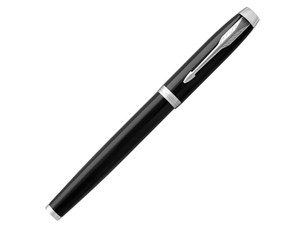 Ручка роллер «Parker IM Core Black CT», черный/серебристый-1