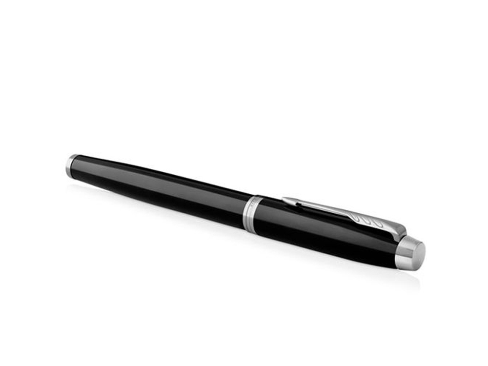 Ручка роллер «Parker IM Core Black CT», черный/серебристый-2