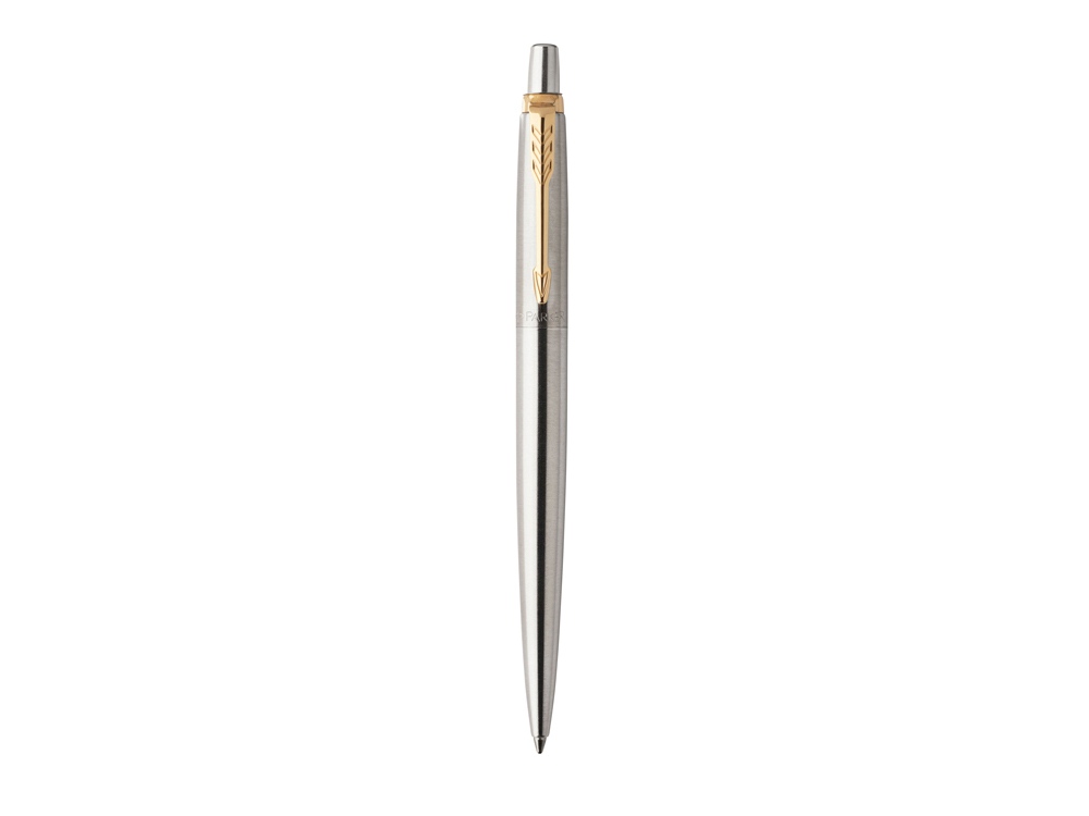 Шариковая ручка Parker Jotter Essential, St. Steel GT, стержень: Mblue-1