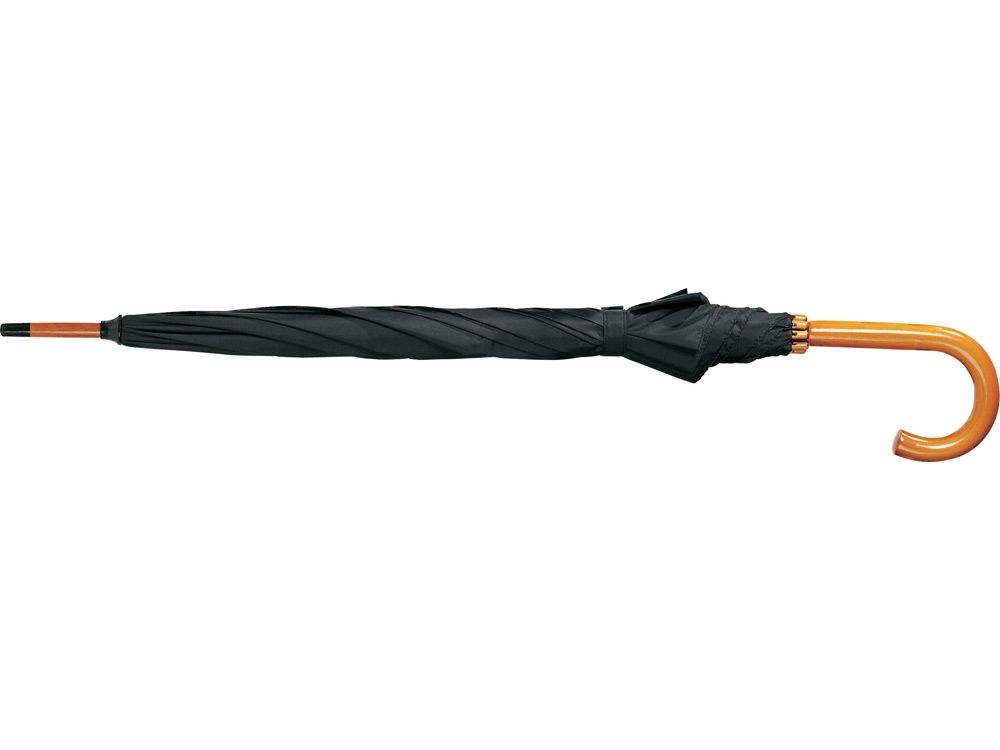 Зонт-трость Jova 23" классический, черный-2