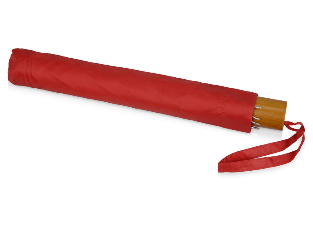Зонт Oho двухсекционный 20", красный-3