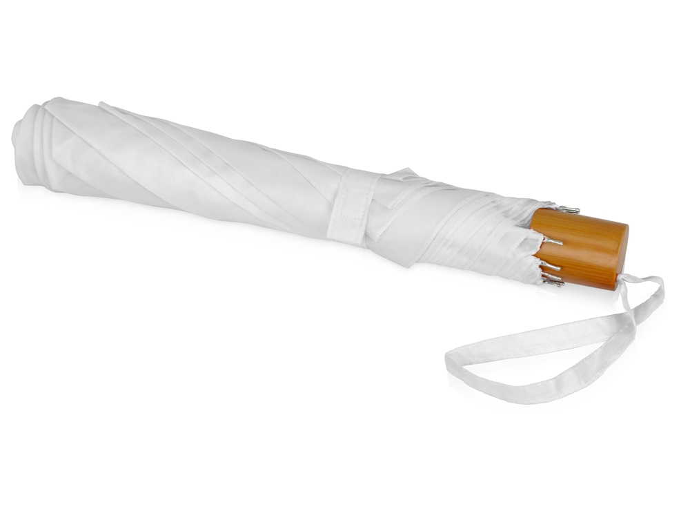 Зонт Oho двухсекционный 20", белый-2