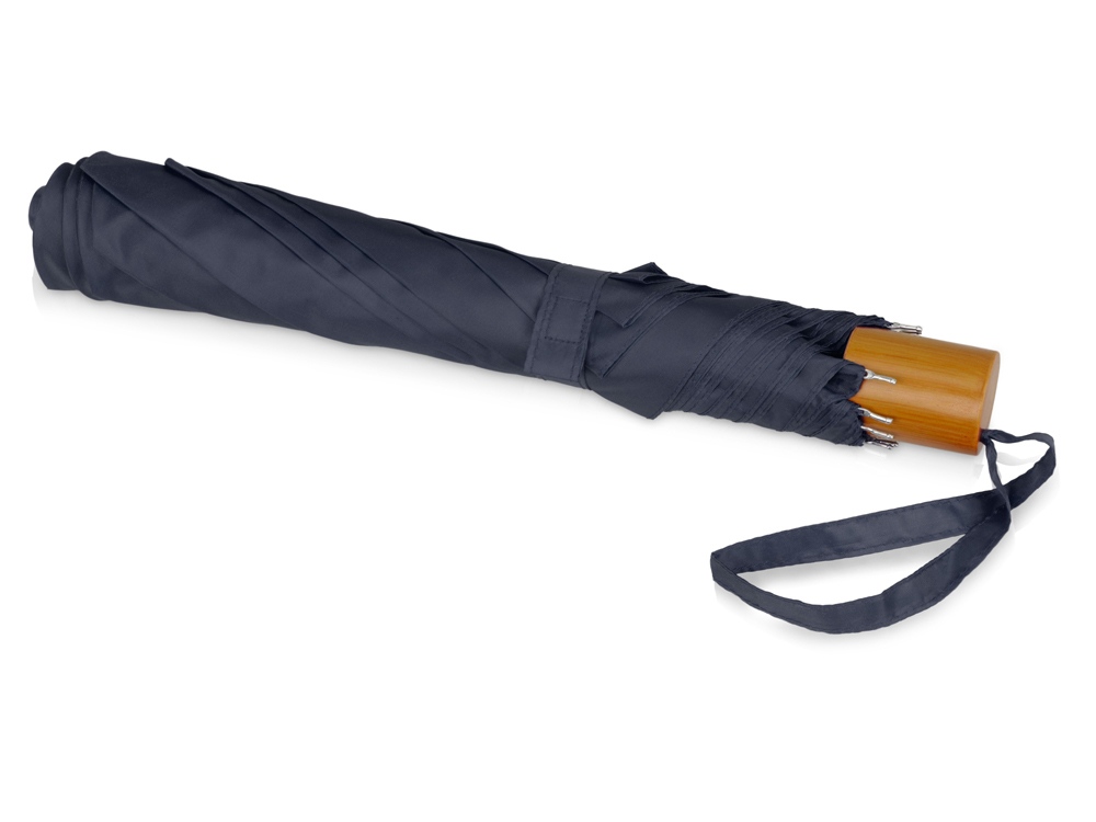 Зонт Oho двухсекционный 20", синий-2
