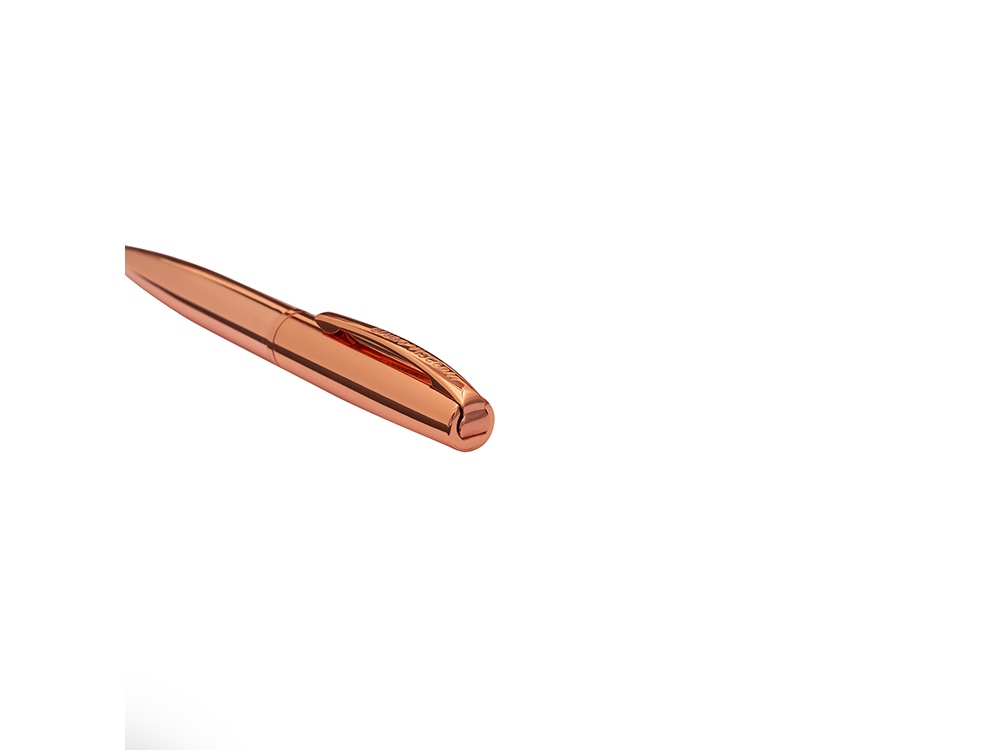 Ручка металлическая шариковая "Sienna", розовое золото-3