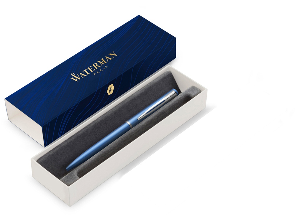 Перьевая ручка Waterman GRADUATE ALLURE, цвет: голубой, перо: F-1