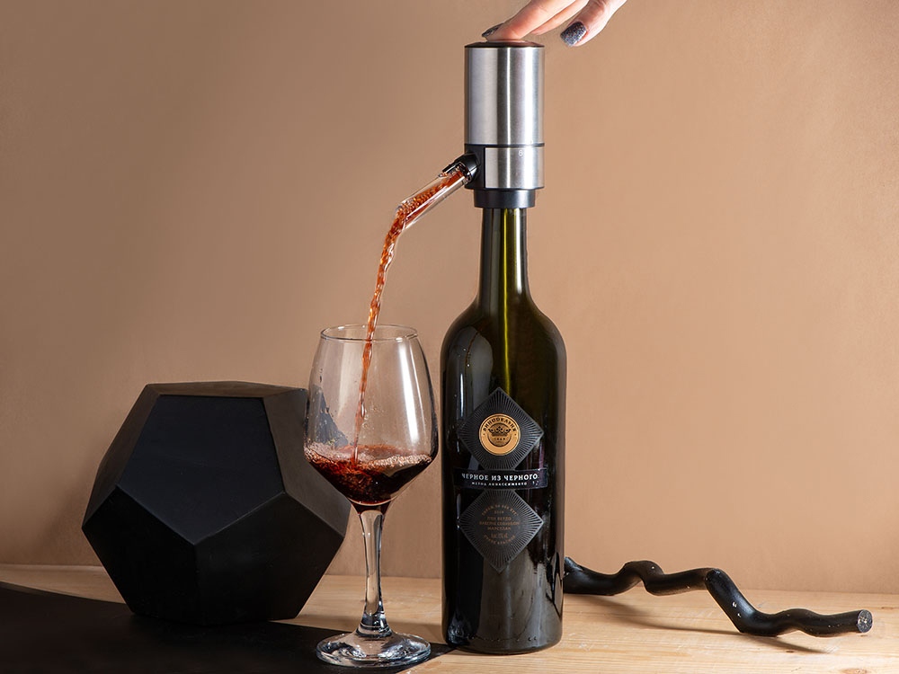Электрический аэратор-диспенсер для вина "Wine delight"-17