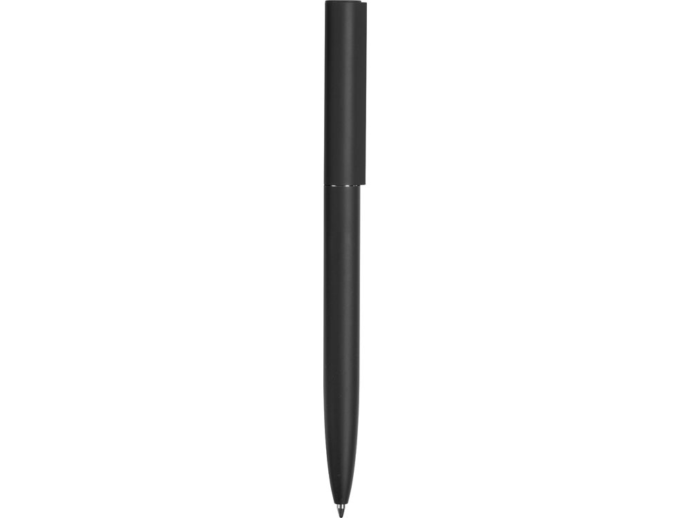 Шариковая металлическая ручка "Minimalist" софт-тач, черный-2