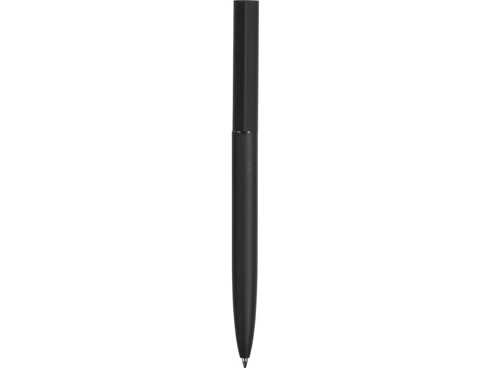 Шариковая металлическая ручка "Minimalist" софт-тач, черный (Р)-1