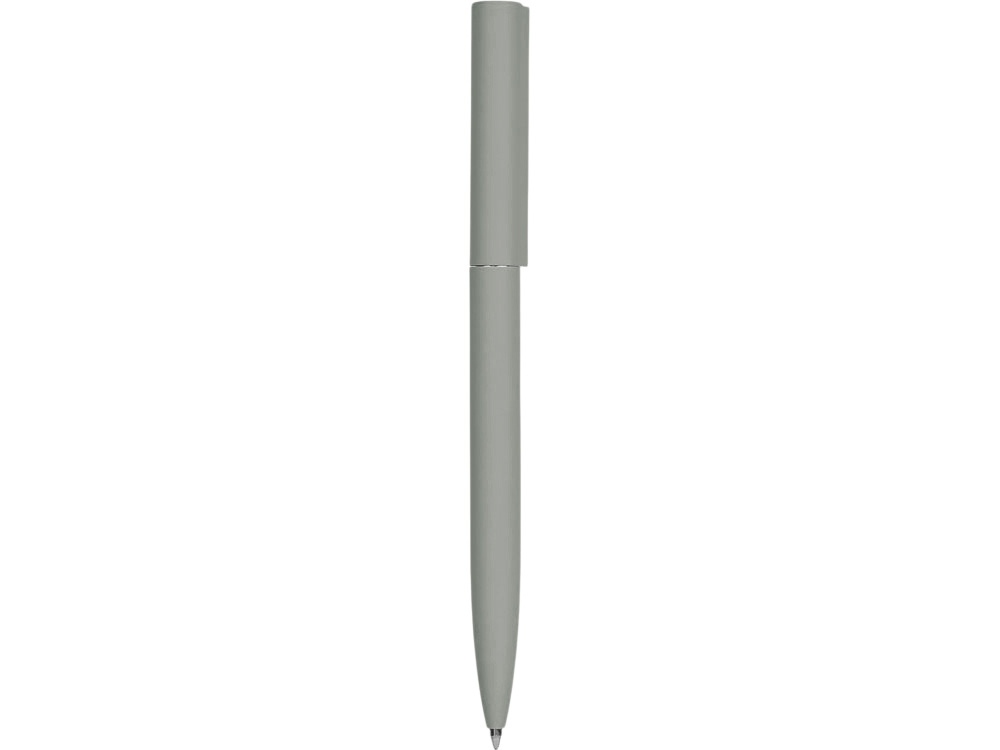 Шариковая металлическая ручка "Minimalist" софт-тач, серый-2