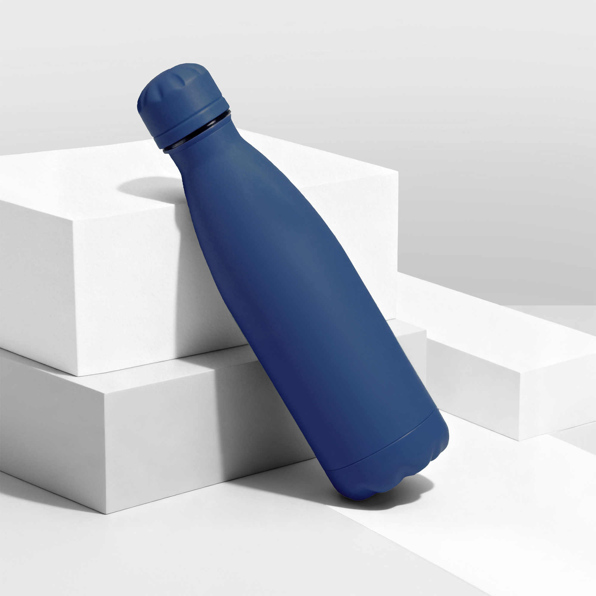Подарочный набор с термобутылкой и повербанком С1, 5000 mAh, темно-синий-6