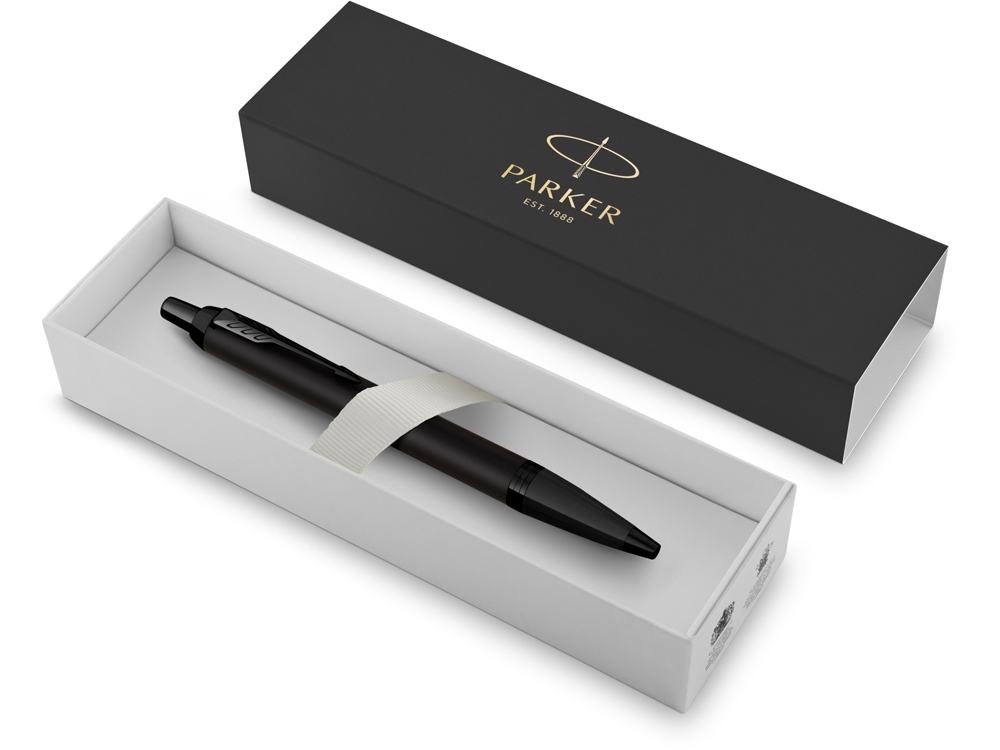 Шариковая ручка  Parker "IM MBLK BT", черный-3