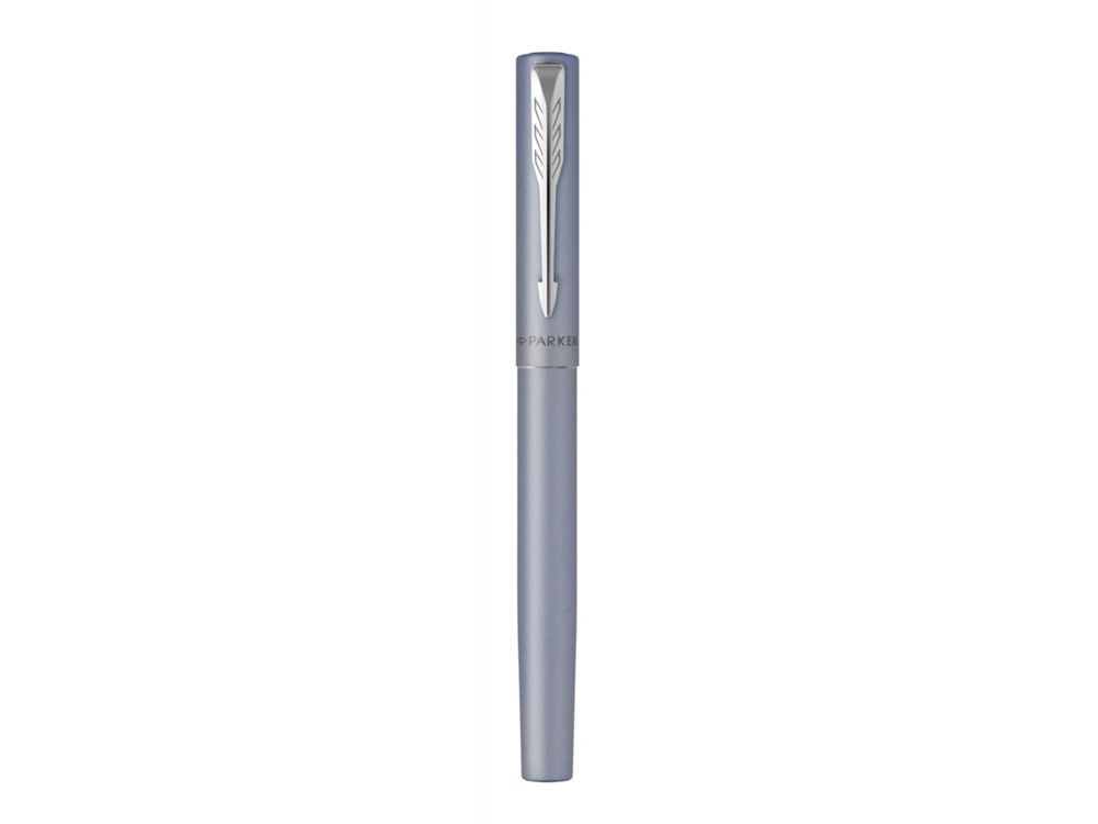 Перьевая ручка Parker Vector XL Silver Blue CT, цвет чернил blue, перо: F/M, в подарочной упаковке.-3