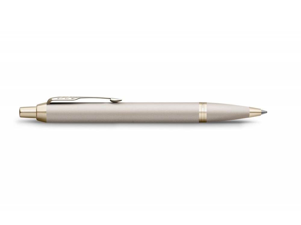 Шариковая ручка Parker IM Professionals Monochrome Champagne, стержень:M, цвет чернил: blue, в подарочной упаковке.-3