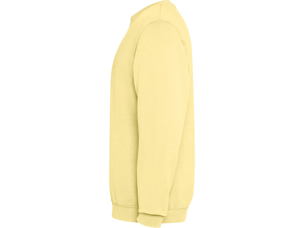 Свитшот «Jaya» унисекс, солнечно-желтый выстиранный WASHED-2