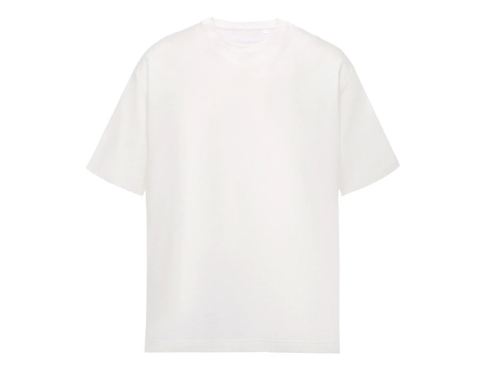 Футболка Kyoto из джерси 180 г/м2 с пич отделкой, унисекс, молочный-6