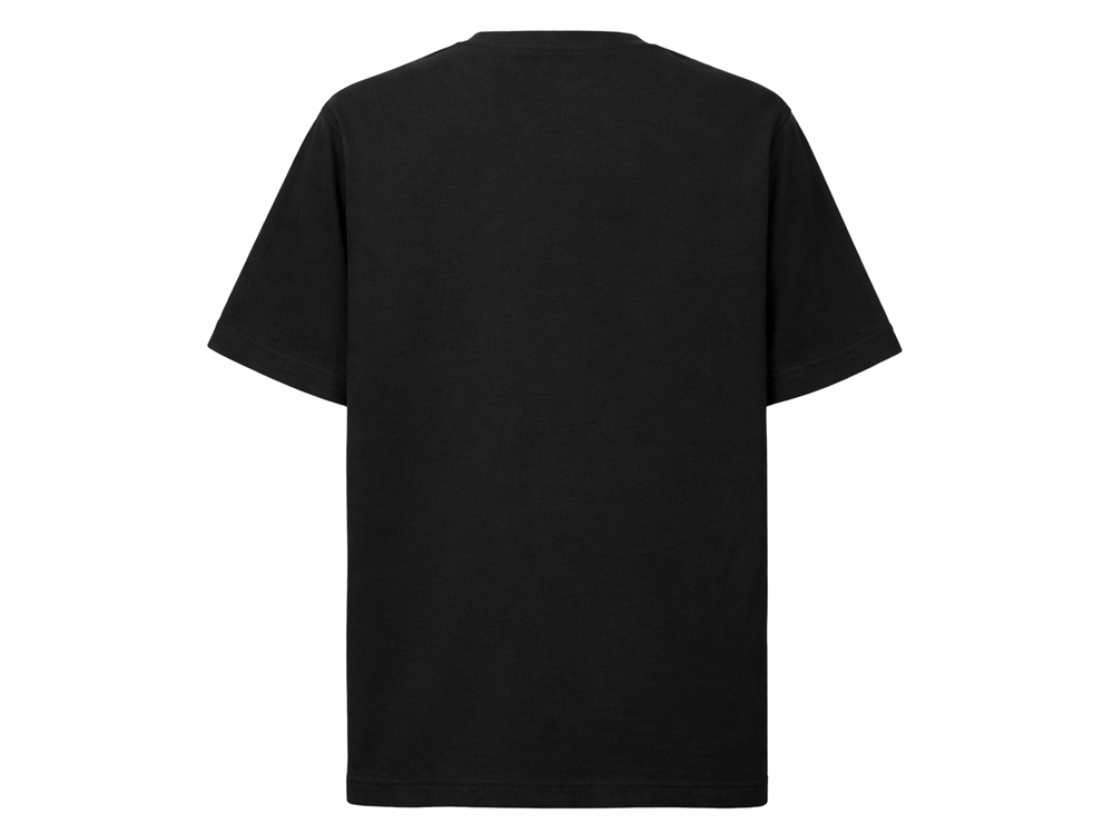 Футболка Kyoto из джерси 180 г/м2 с пич отделкой, унисекс, черный-6