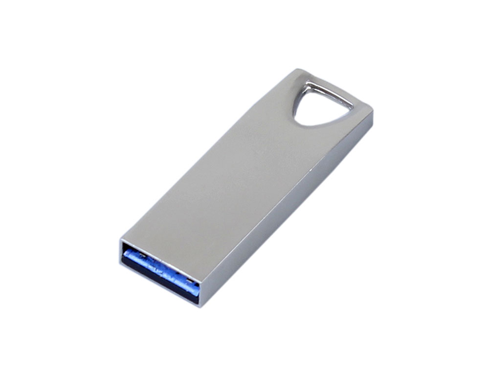 USB 2.0-флешка на 512 Мбайт с мини чипом, компактный дизайн, стильное отверстие для цепочки-1