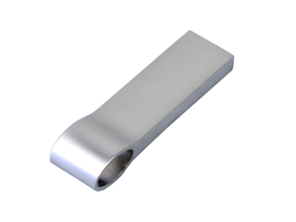 USB 2.0-флешка на 128 Гб с мини чипом, компактный дизайн, боковое отверстие для цепочки-2