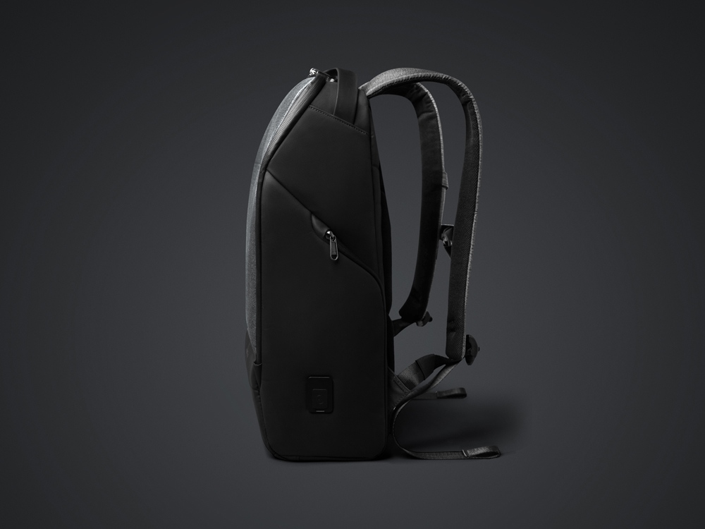 Антикражный рюкзак FlexPackPro для ноутбука 15.6", серый/черный-2