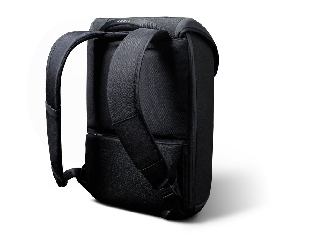 Водостойкий антикражный рюкзак Clickpack для ноутбука 15.6", черный-3