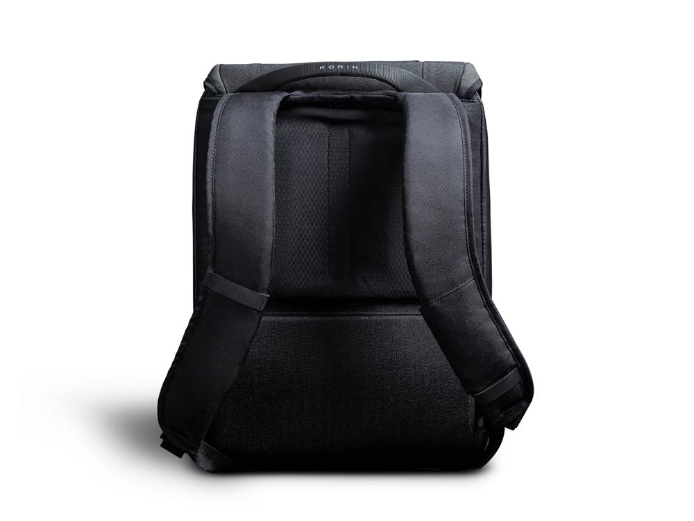 Водостойкий антикражный рюкзак Clickpack для ноутбука 15.6", черный-4
