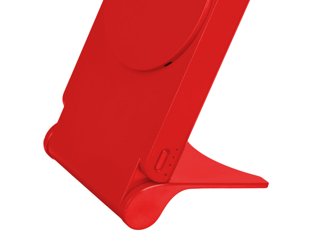 Внешний магнитный аккумулятор "MagnIQ", красный, 5000 mAh-6