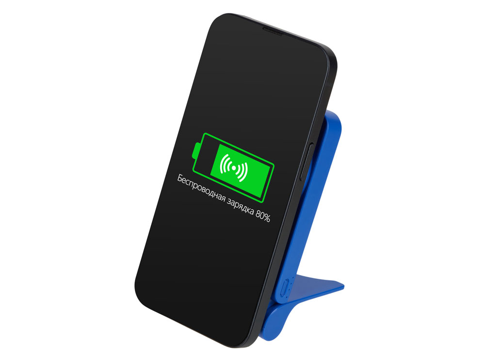 Внешний магнитный аккумулятор "MagnIQ", синий, 5000 mAh-2