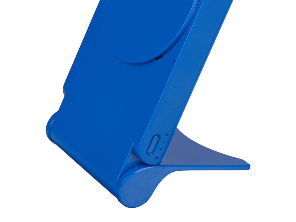 Внешний магнитный аккумулятор "MagnIQ", синий, 5000 mAh-8