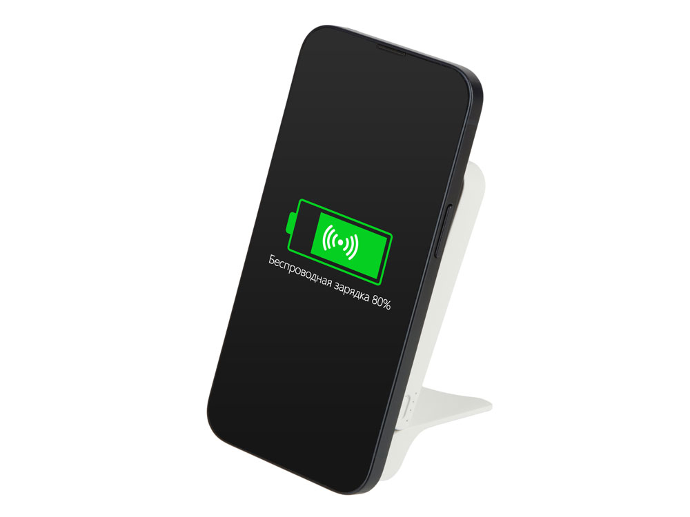 Внешний магнитный аккумулятор "MagnIQ", белый, 5000 mAh-2