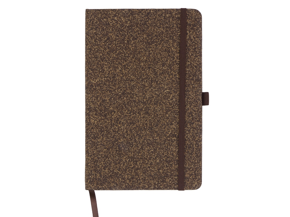 Блокнот из кофейных зерен А5 "Coffee notes", твердая обложка, 80 листов 70 гр/м2 белой бумаги, кофейный-1