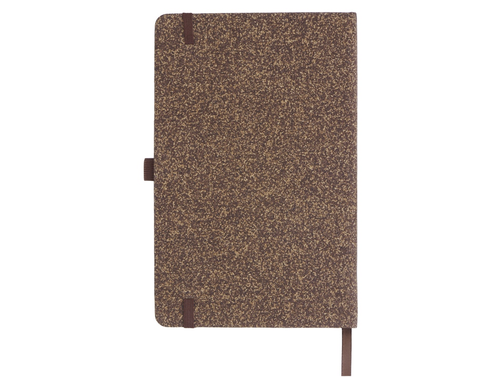 Блокнот из кофейных зерен А5 "Coffee notes", твердая обложка, 80 листов 70 гр/м2 белой бумаги, кофейный-2