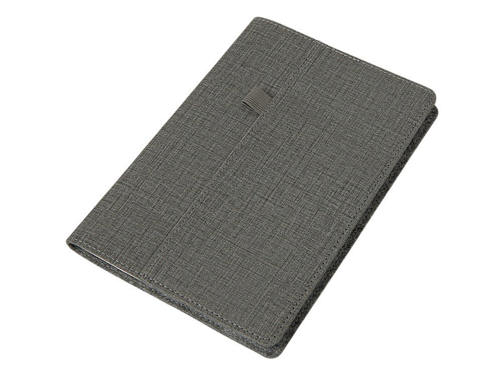 Двустороннее портфолио из рпет-фетра и искусственной кожи "Felt", серый-1